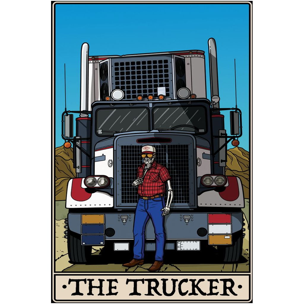 Trucker Acrylic Print