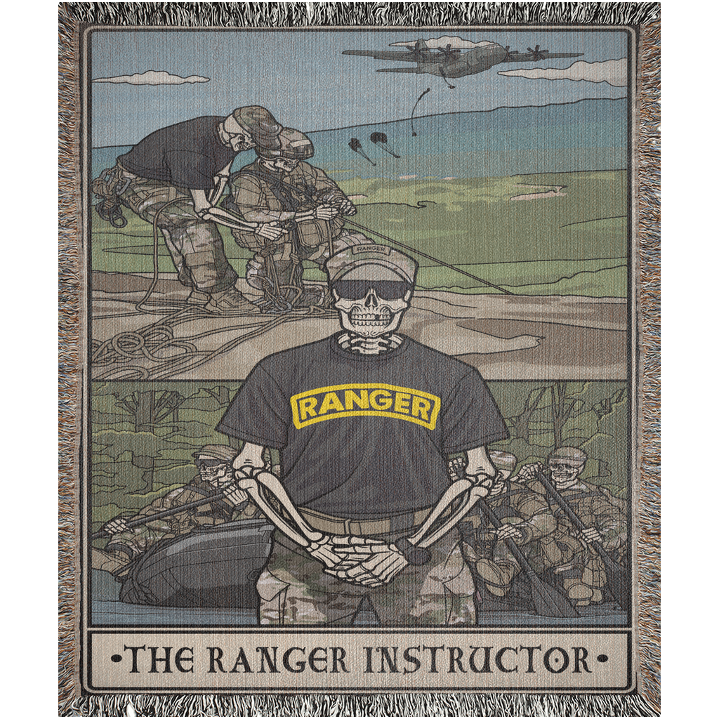 Ranger Instructor Woven Blanket