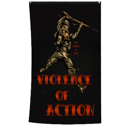 Violence Of Action Flag