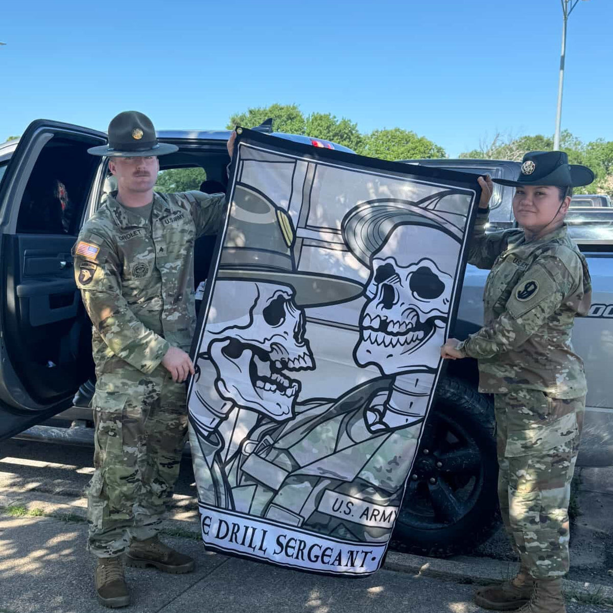 Drill Sergeant Flag