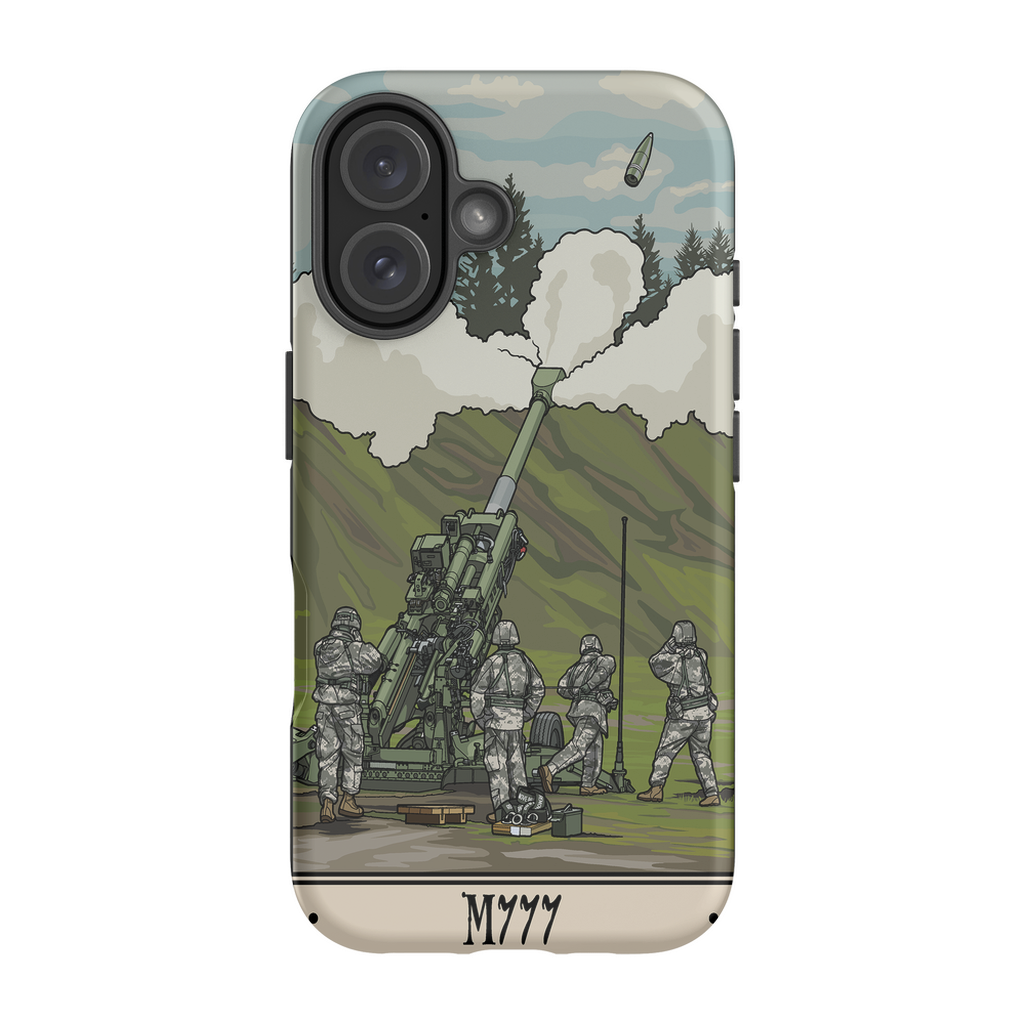 M777 Howitzer Phone Case - Premium Glossy Tough Case / iPhone 16