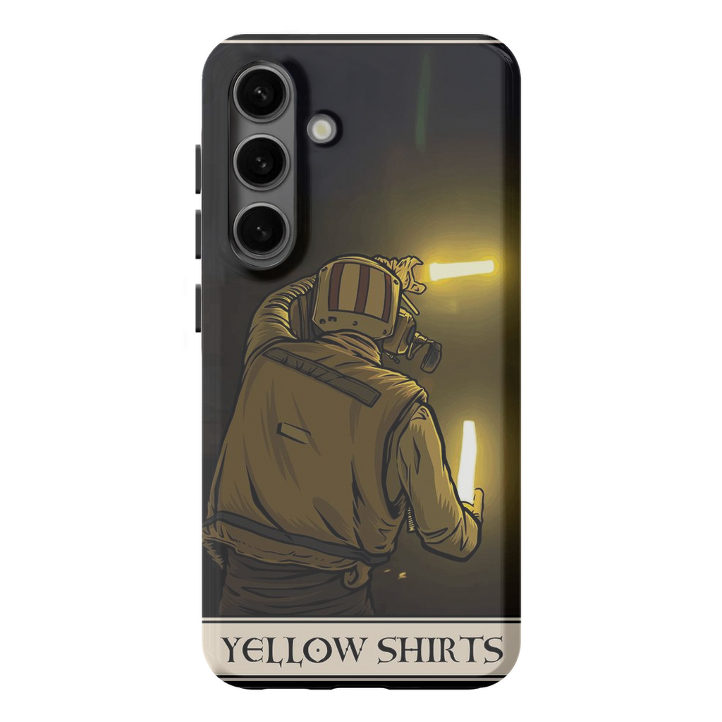 Yellow Shirts Phone Case - Premium Glossy Tough Case / Samsung Galaxy S24