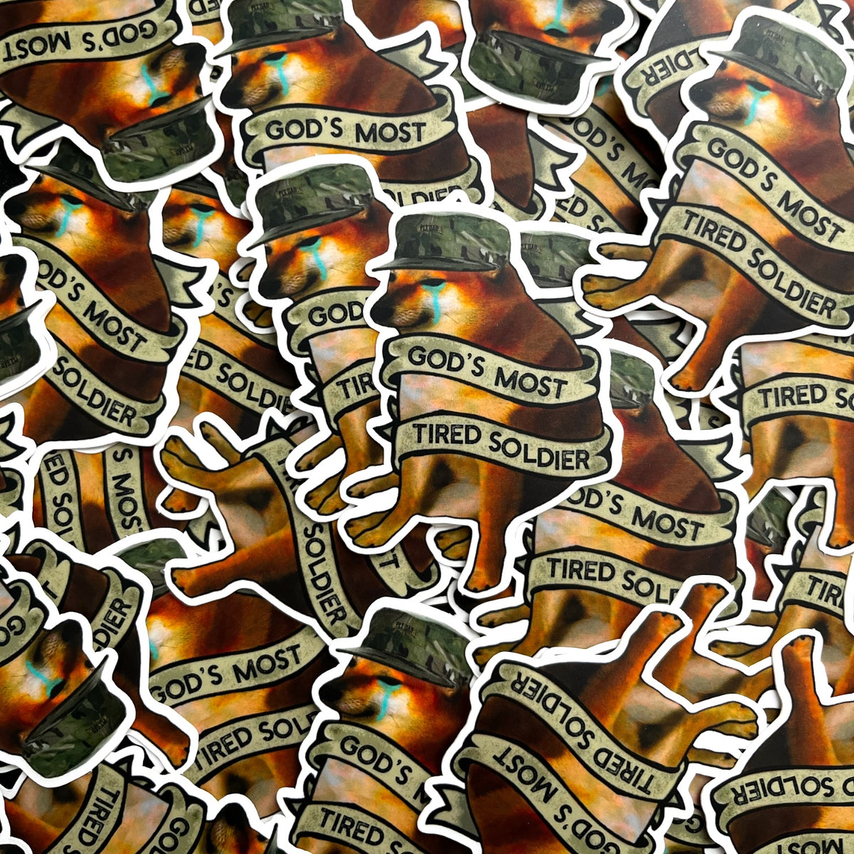 Tired Cheems Sticker