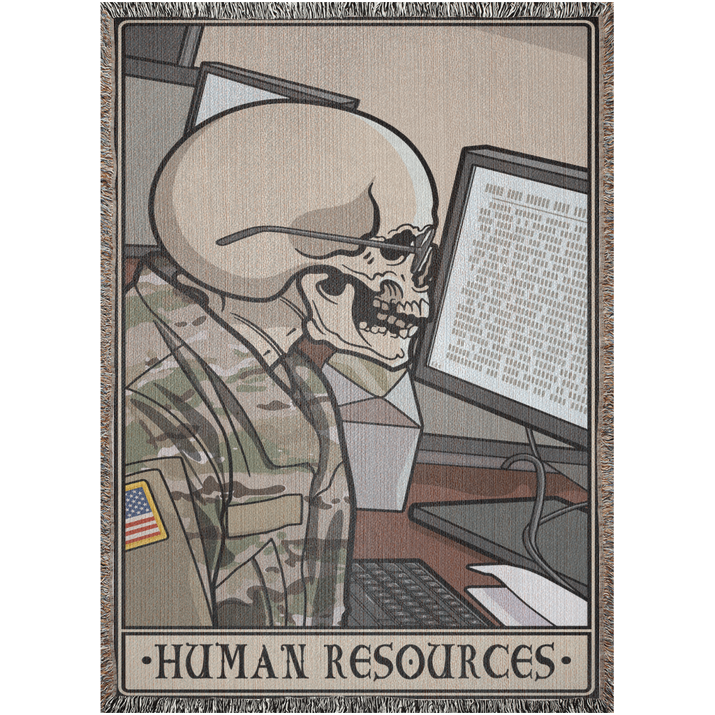 Human Resources Woven Blanket