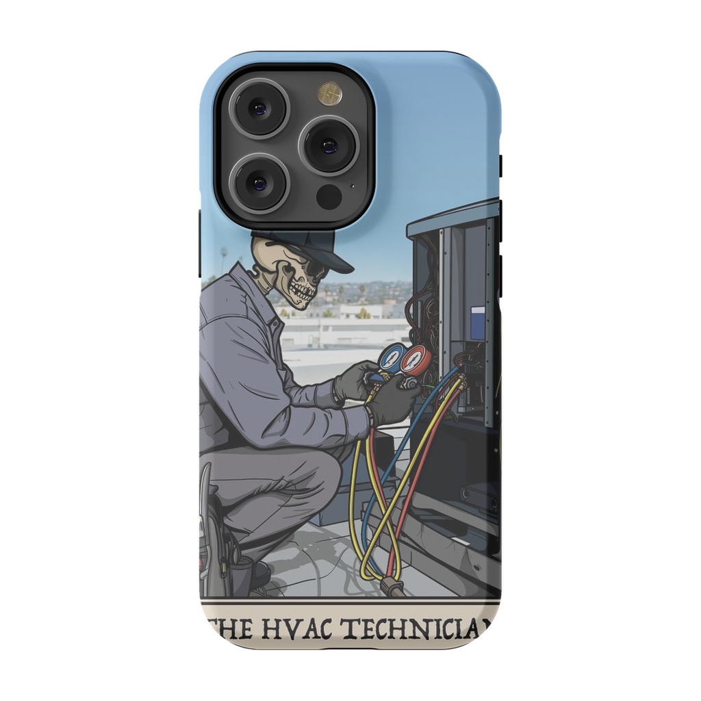 HVAC Technician Phone Case