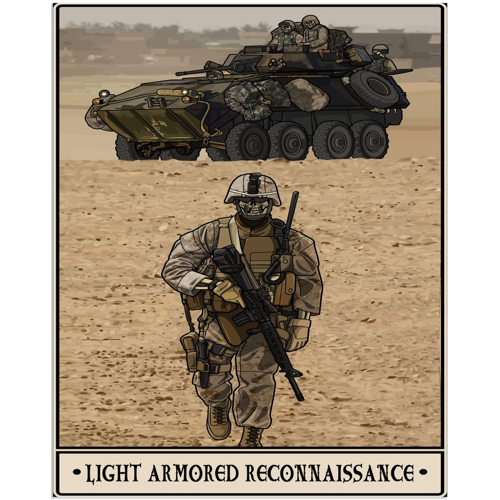 Light Armored Reconnaissance Acrylic Print