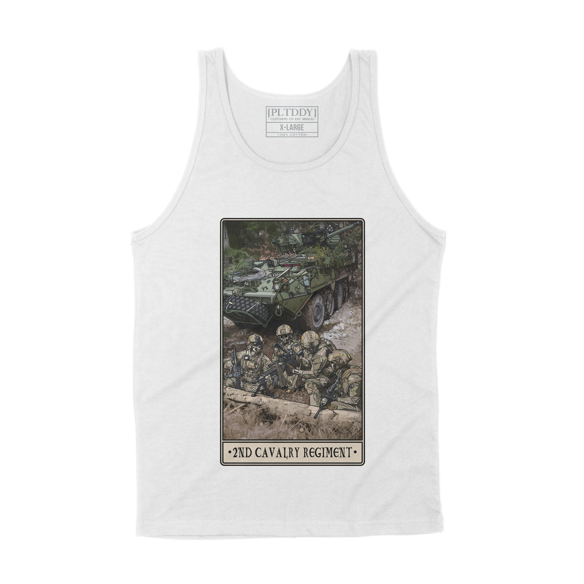 2nd Cavalry Regiment Tank Top