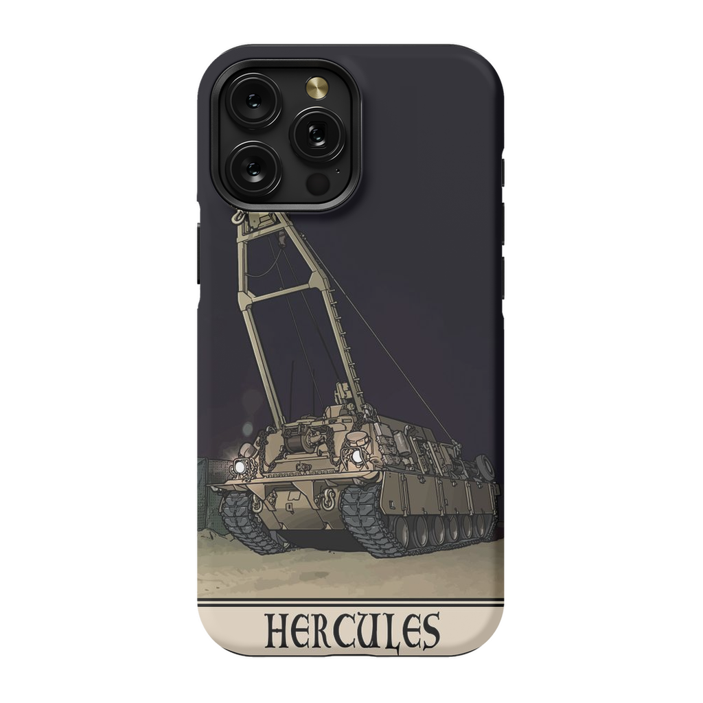 Hercules Phone Case - Premium Glossy Tough Case / iPhone 15 Pro Max