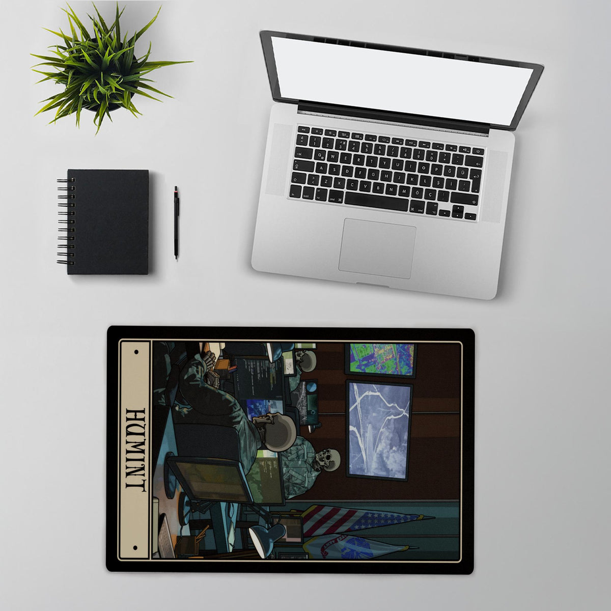 Human Intelligence (HUMINT) Desk Mat