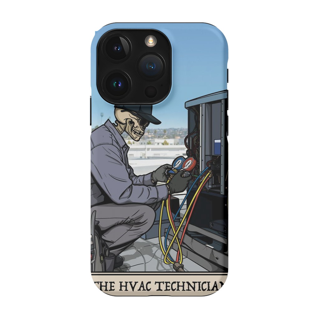 HVAC Technician Phone Case