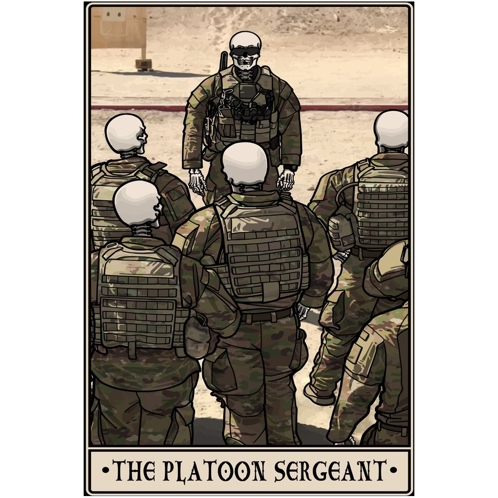 Platoon Sergeant Acrylic Print