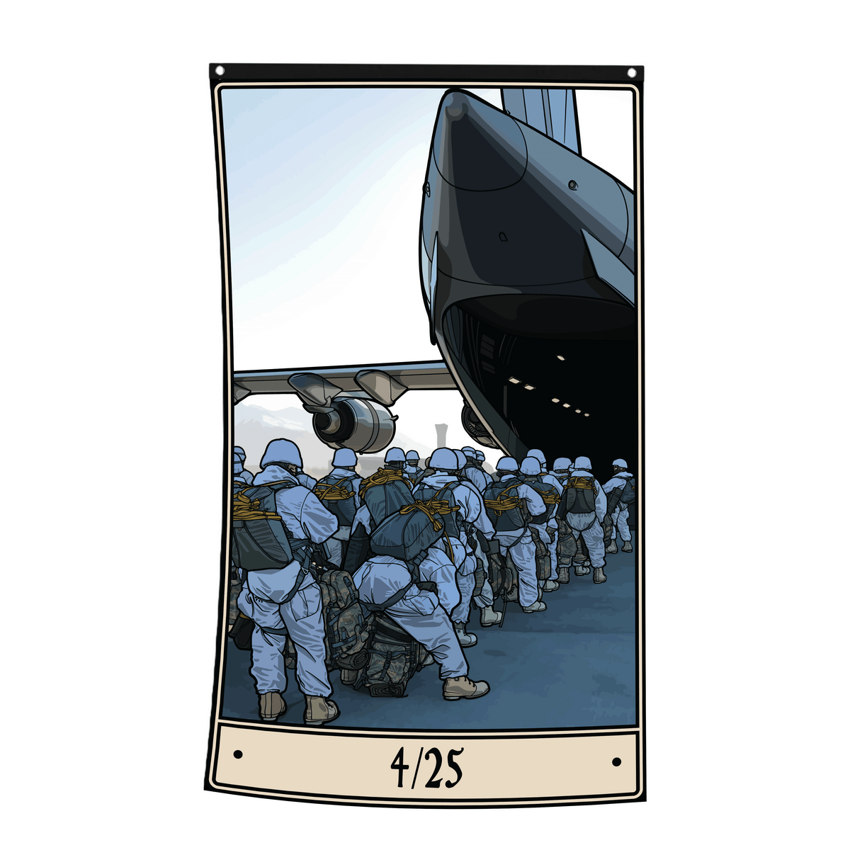 4/25 Flag
