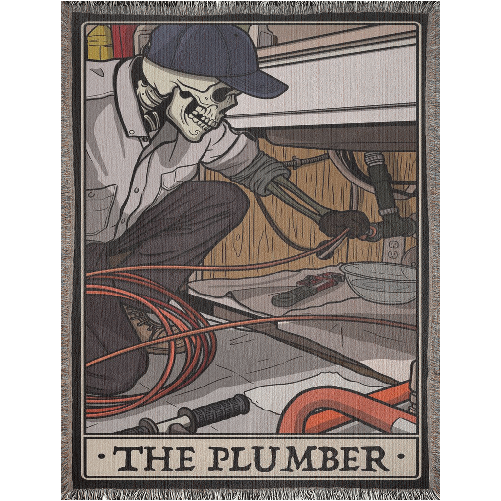 Plumber Woven Blanket