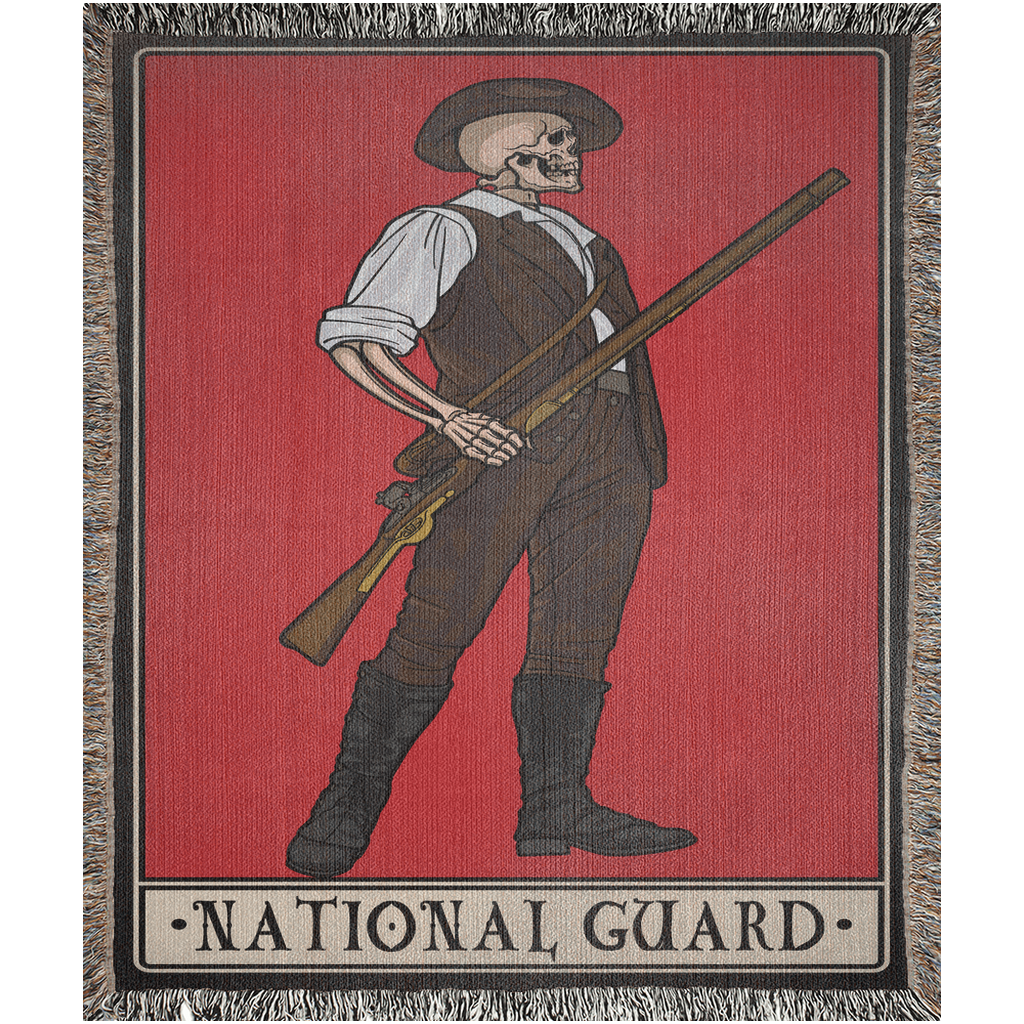 National Guard Woven Blanket