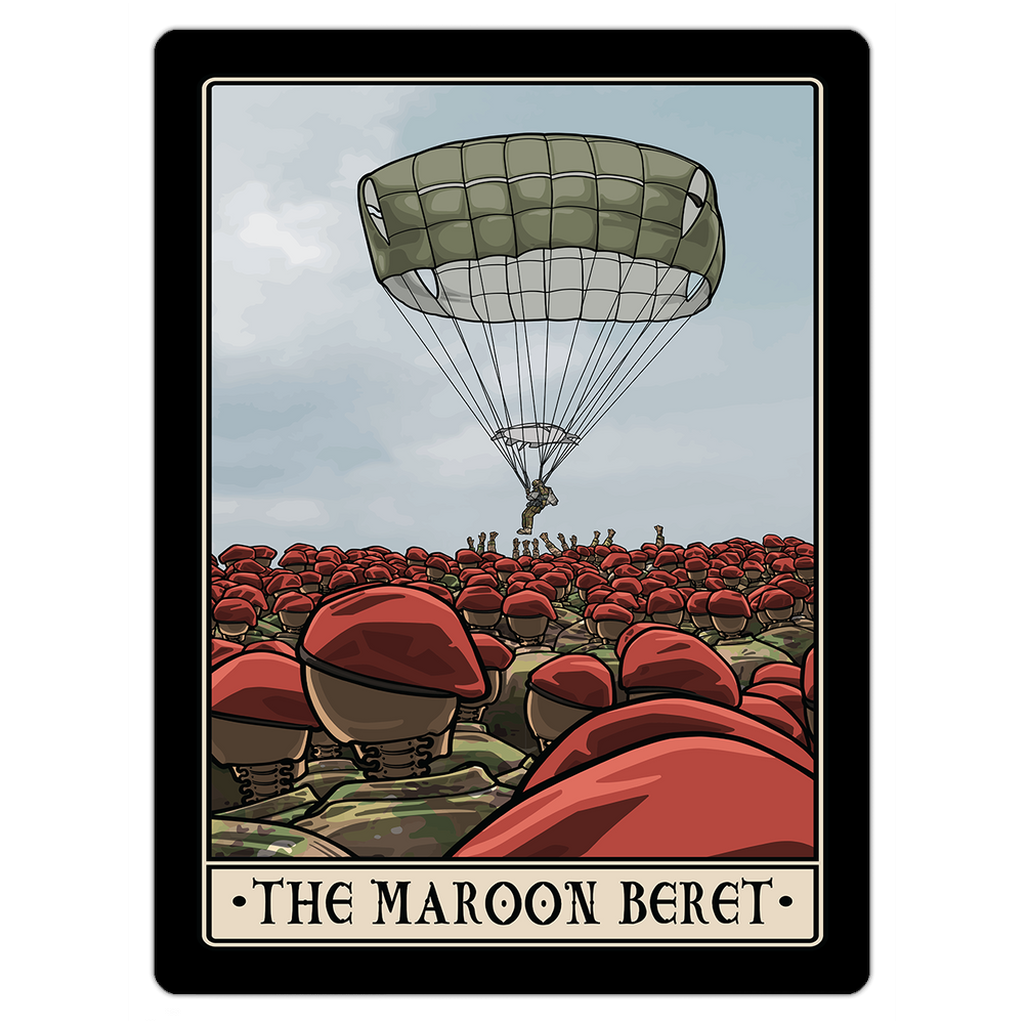Maroon Beret Magnet