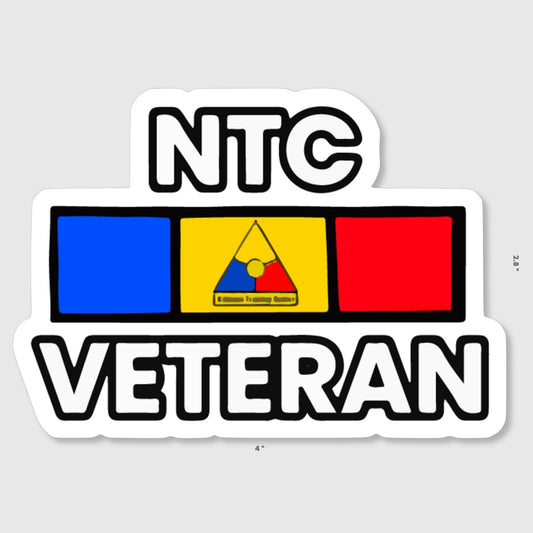 NTC Veteran Sticker