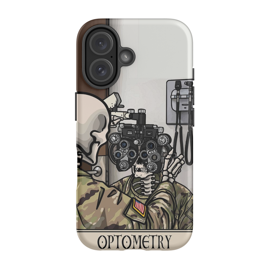 Optometry Phone Case - Premium Glossy Tough Case / iPhone 16