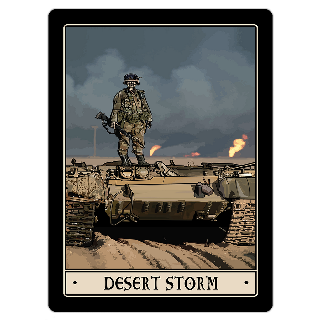 Desert Storm Magnet