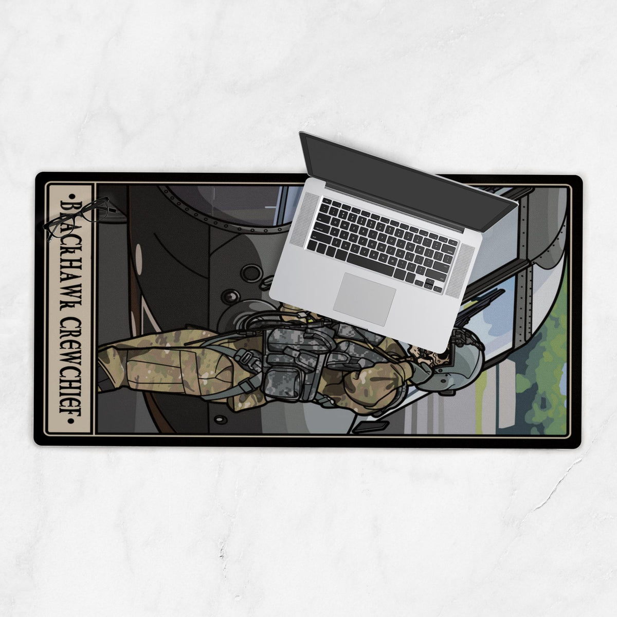 Blackhawk Crew Chief Desk Mat