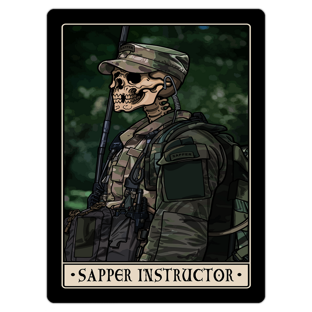 Sapper Instructor Magnet