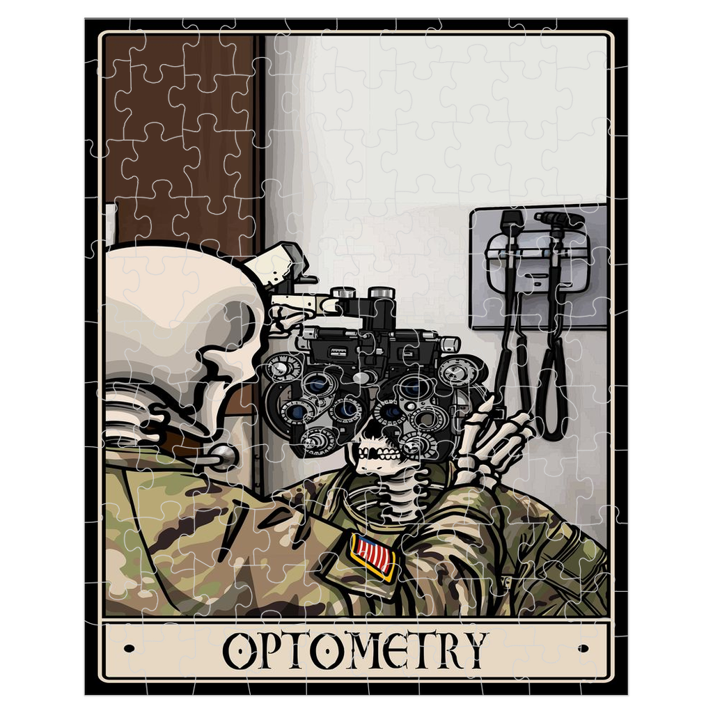Optometry Puzzle - 8x10 inch | 110 Pieces