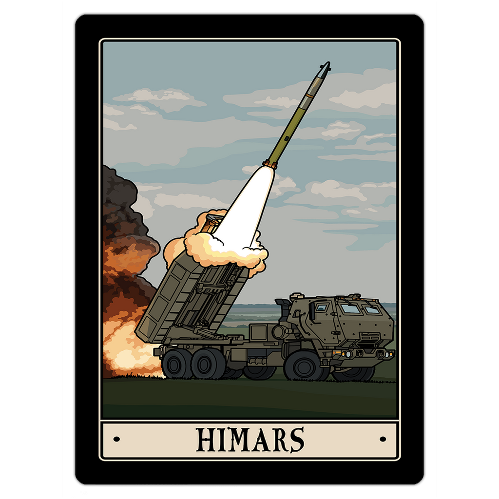 High Mobility Artillery Rocket System (HIMARS) Magnet