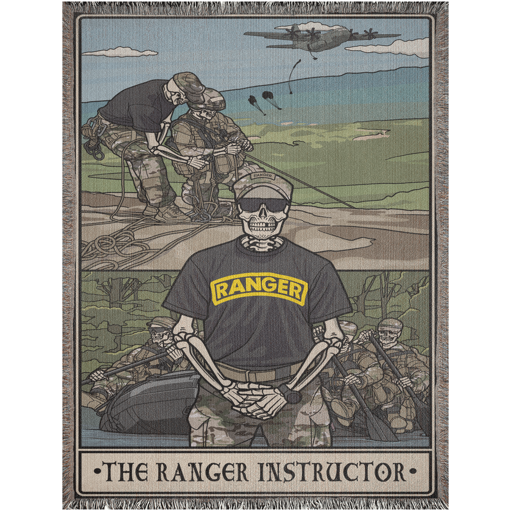 Ranger Instructor Woven Blanket