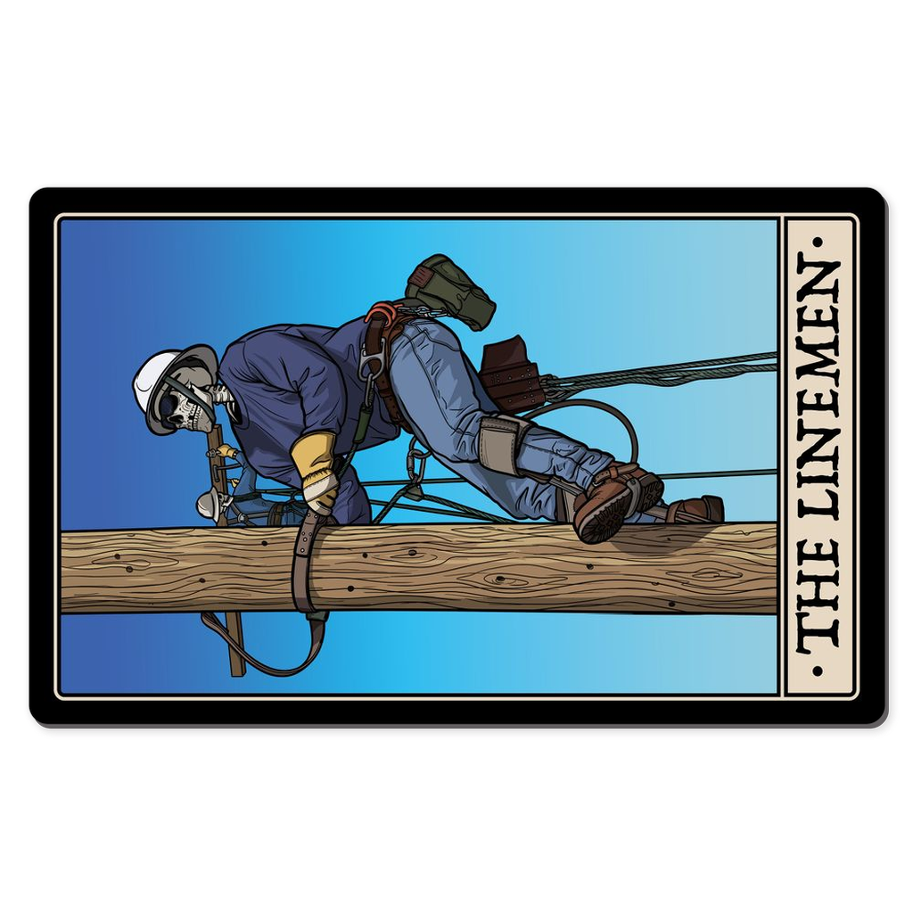 Lineman Desk Mat