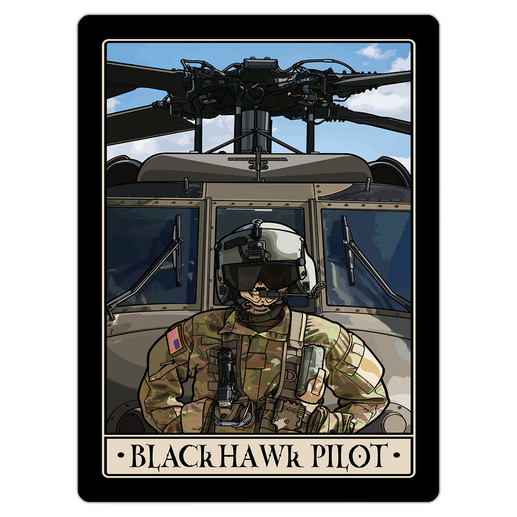 Blackhawk Pilot Magnet