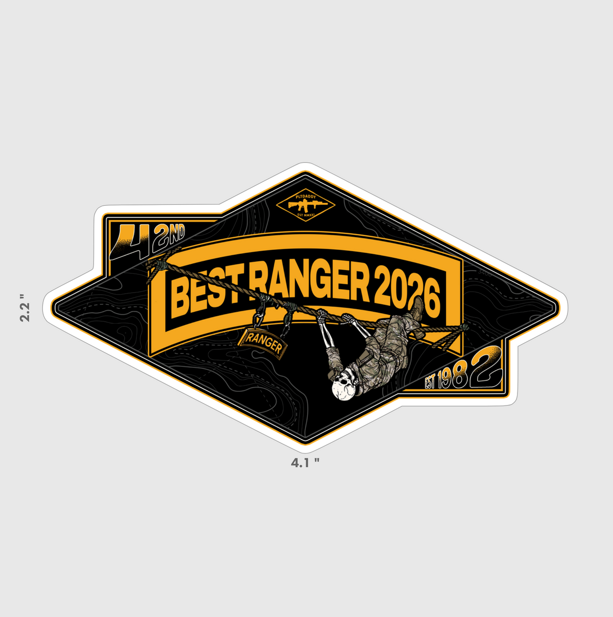 Best Ranger Competition 2026 Sticker