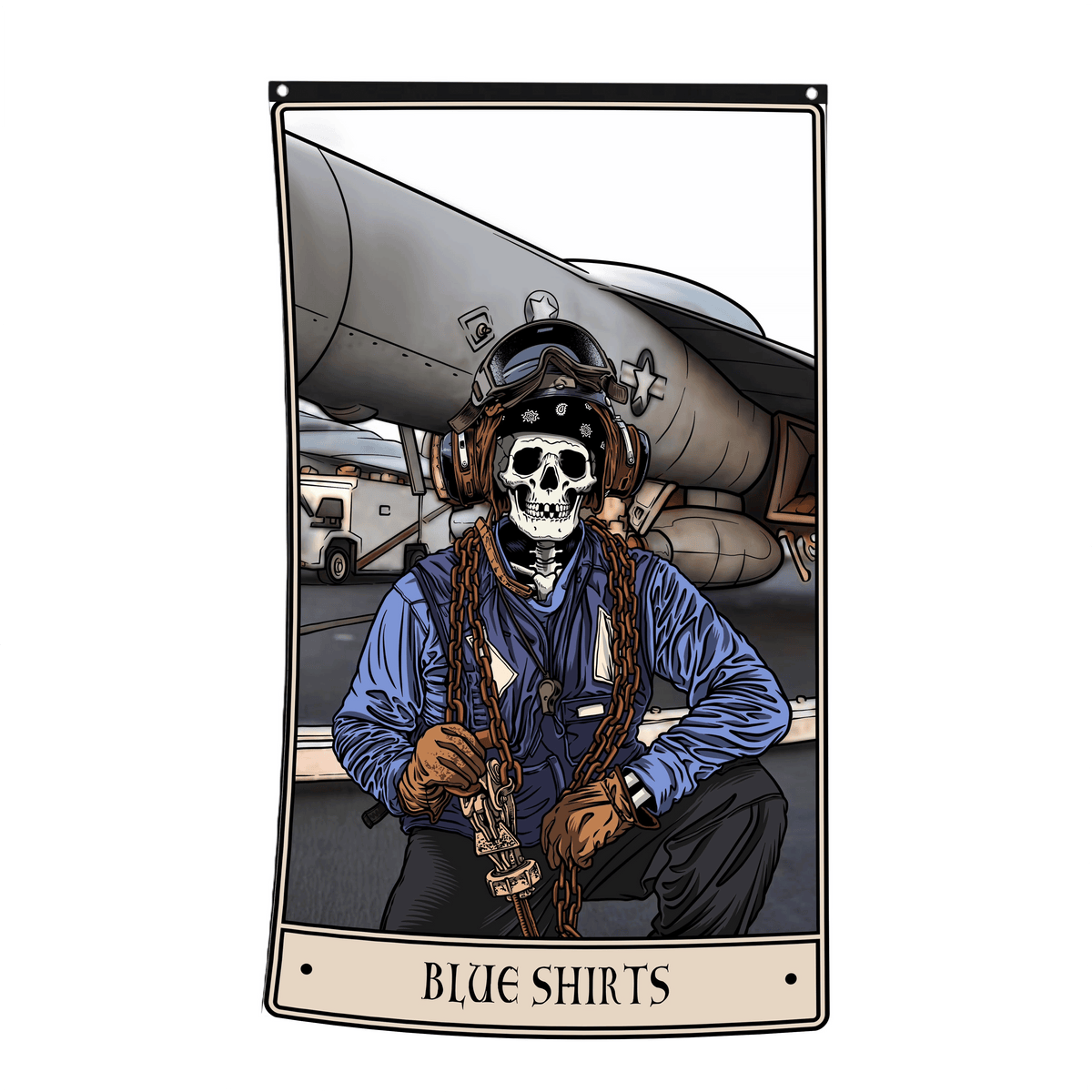 Blue Shirts Flag