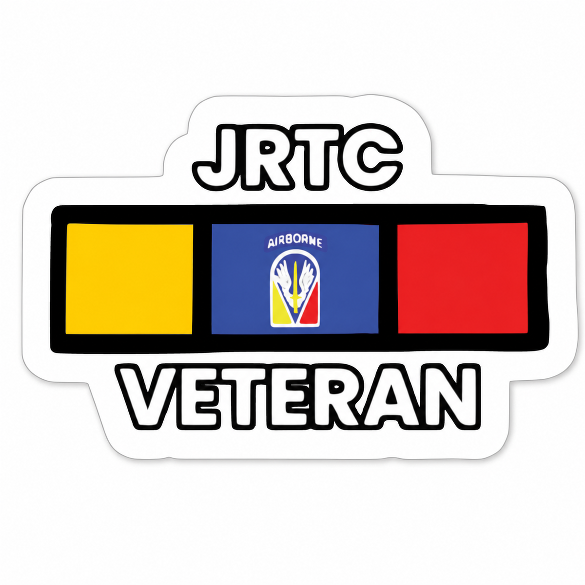 JRTC Veteran Sticker