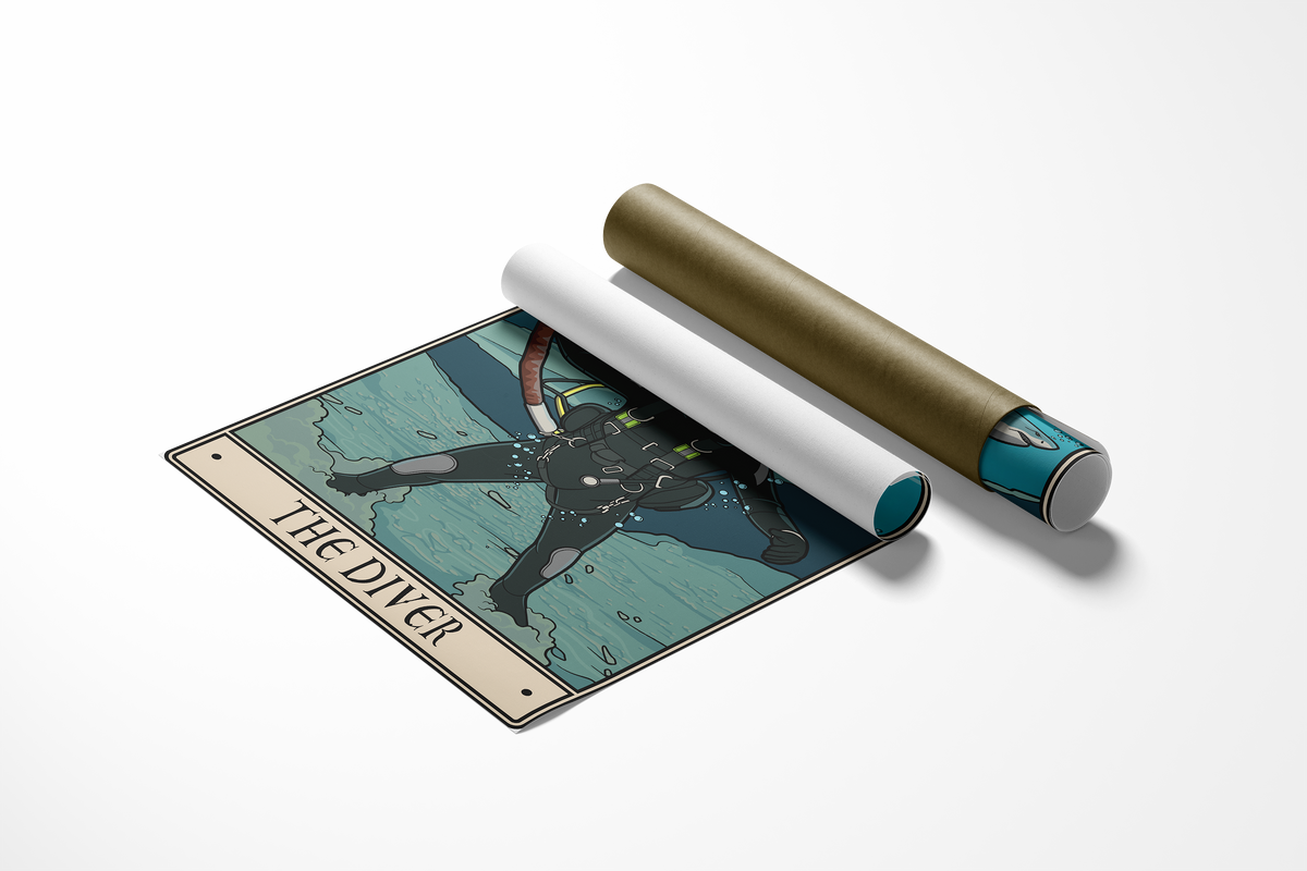 Diver Canvas