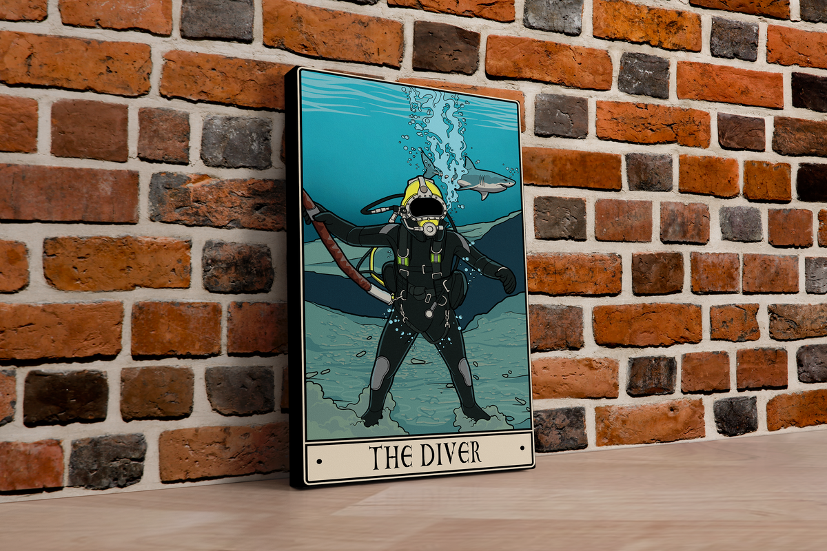 Diver Canvas