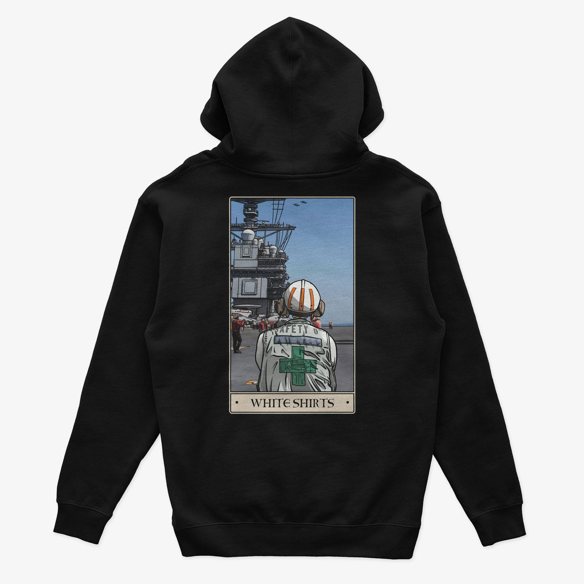 White Shirts Hoodie