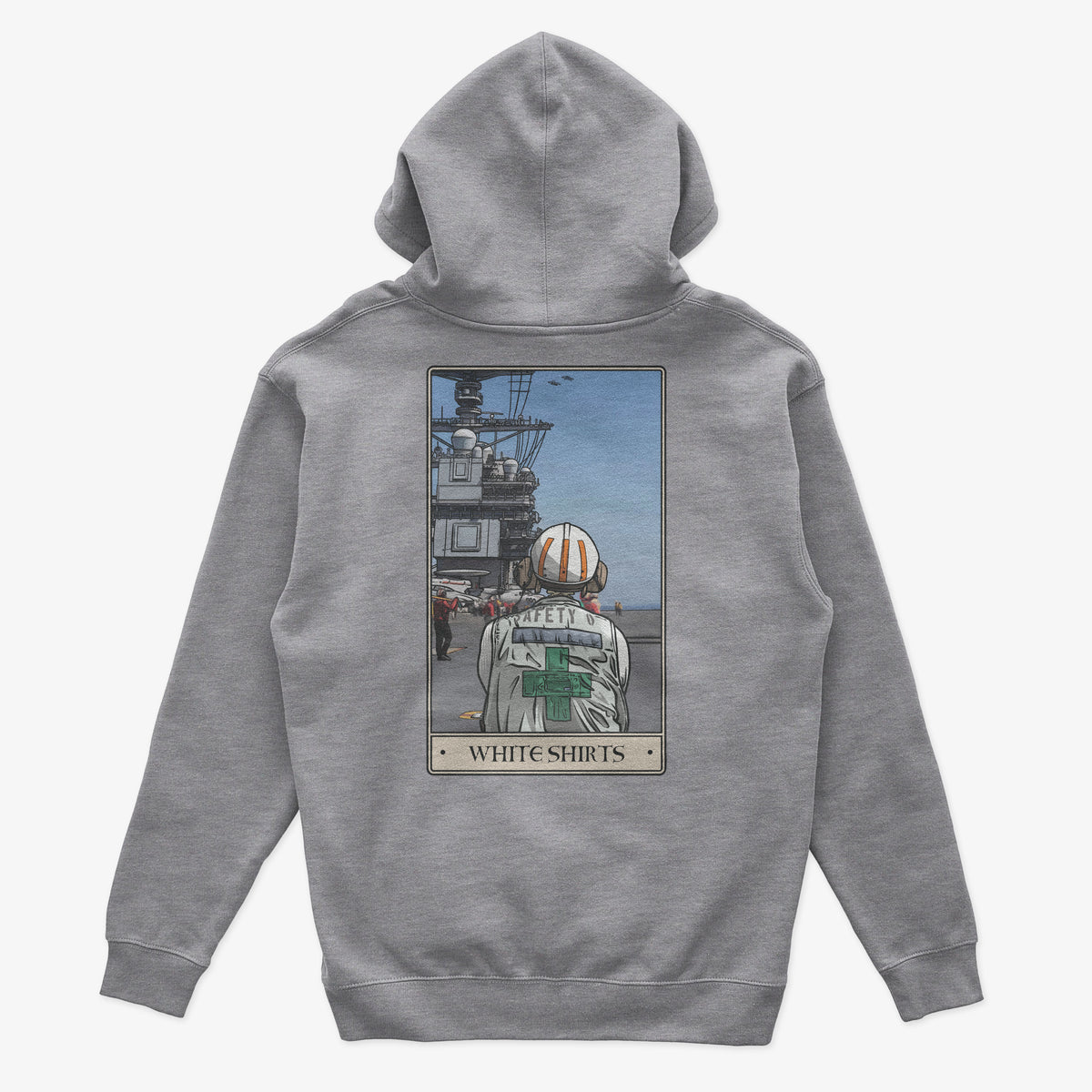 White Shirts Hoodie