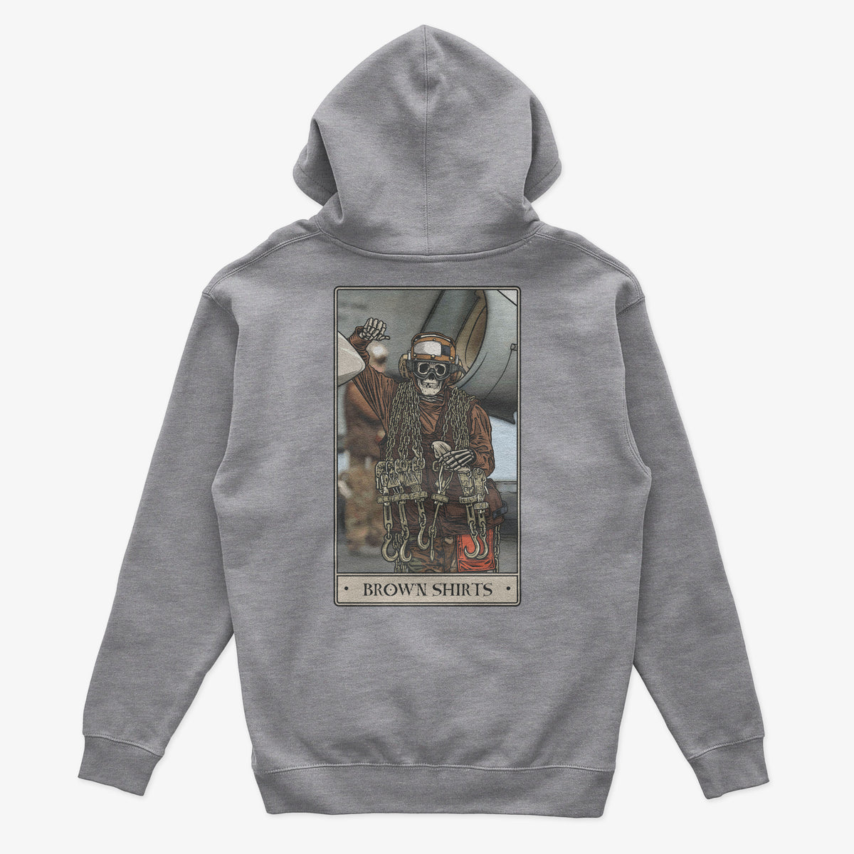 Brown Shirts Hoodie