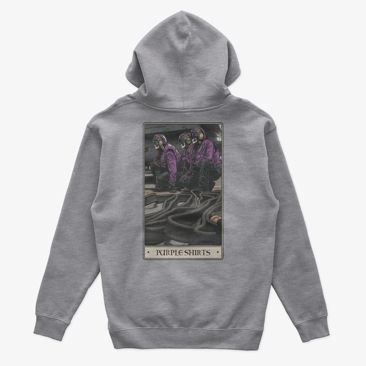 Purple Shirts Hoodie