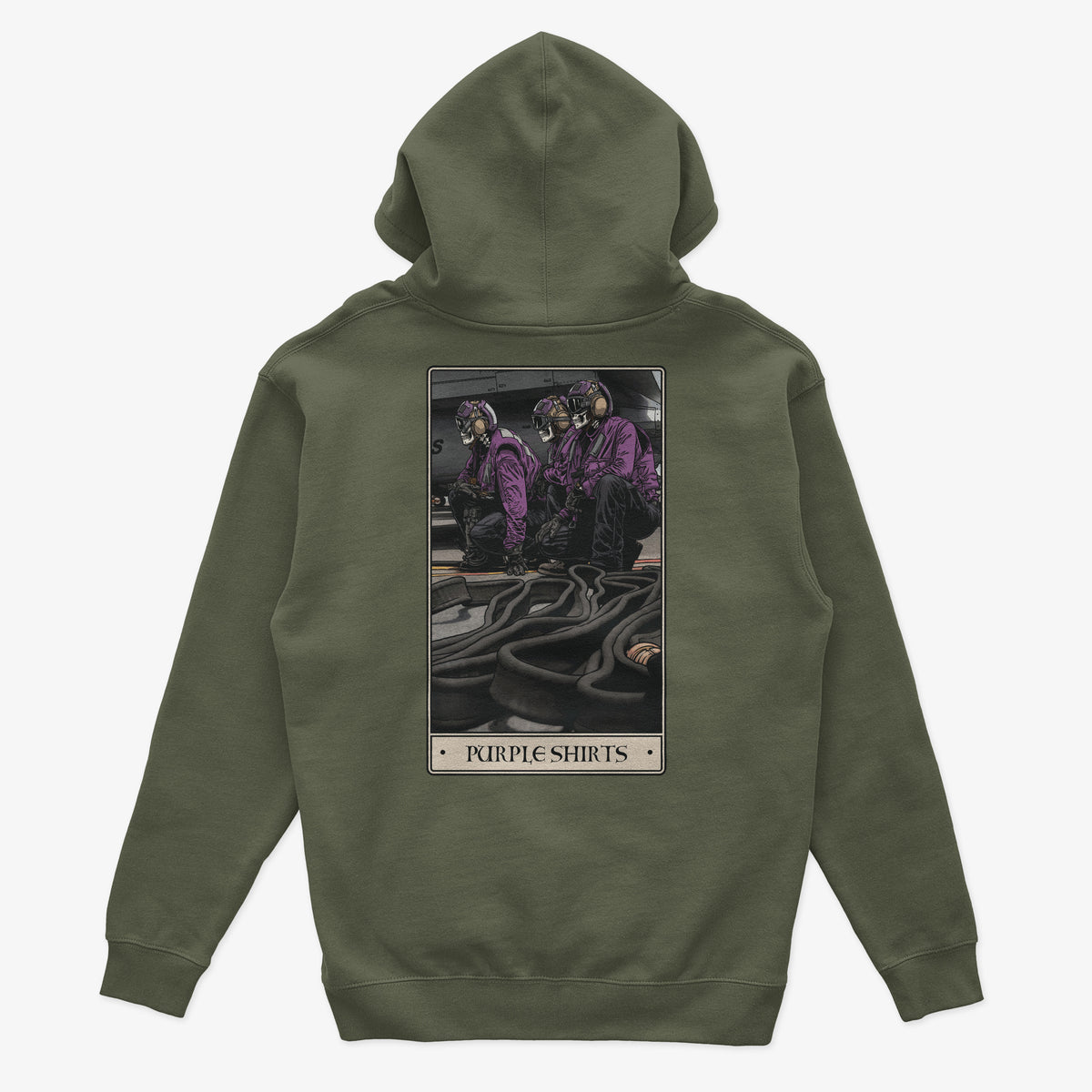 Purple Shirts Hoodie