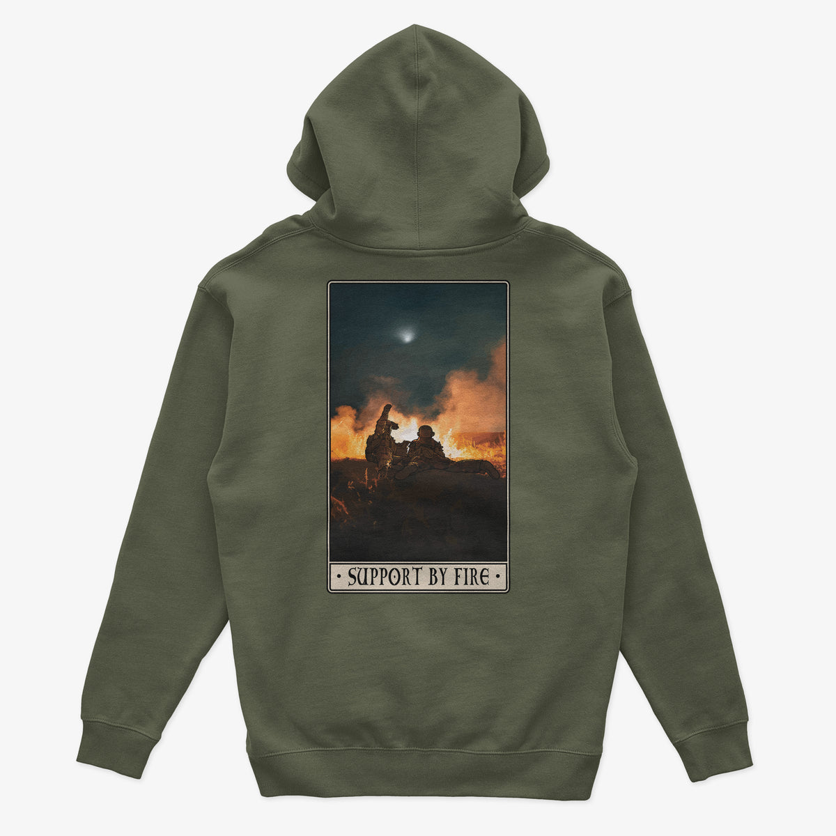 Support By Fire Hoodie