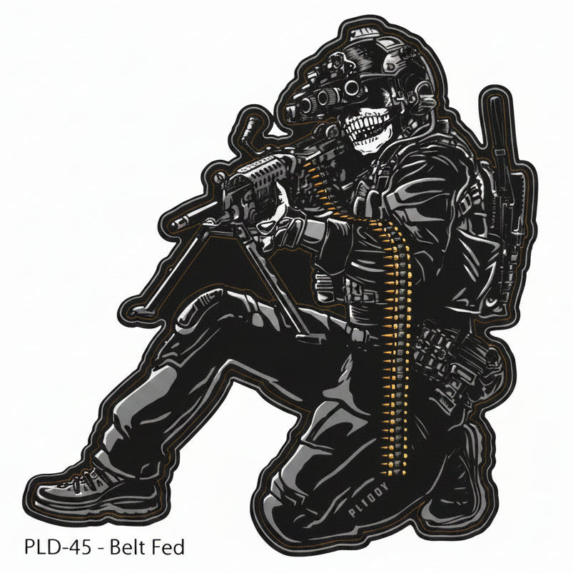 Belt Fed Sticker