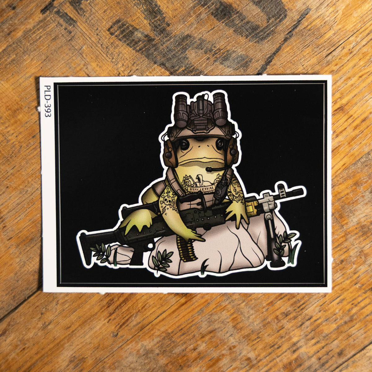 Battle Toad Sticker
