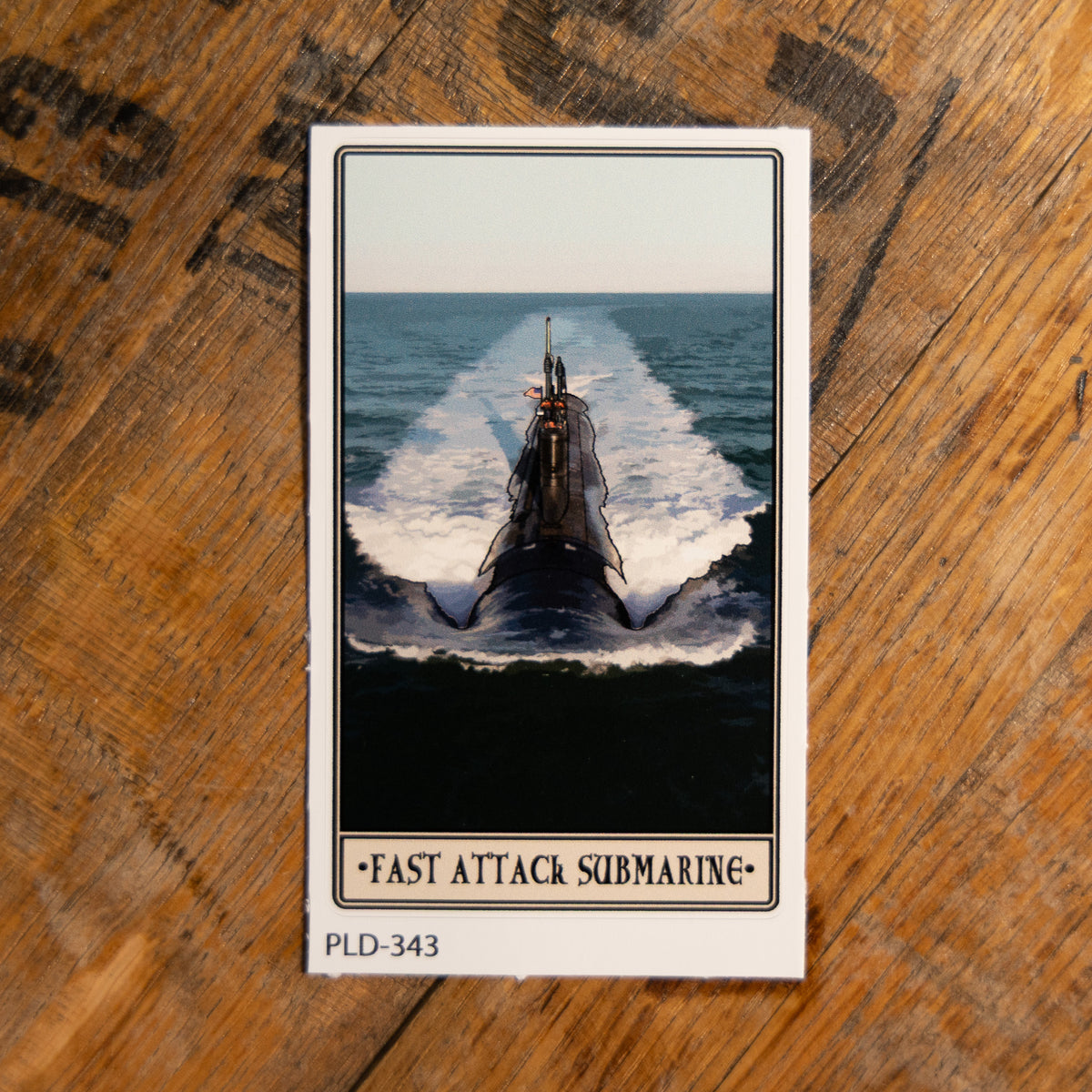 Fast Attack Submarine Sticker