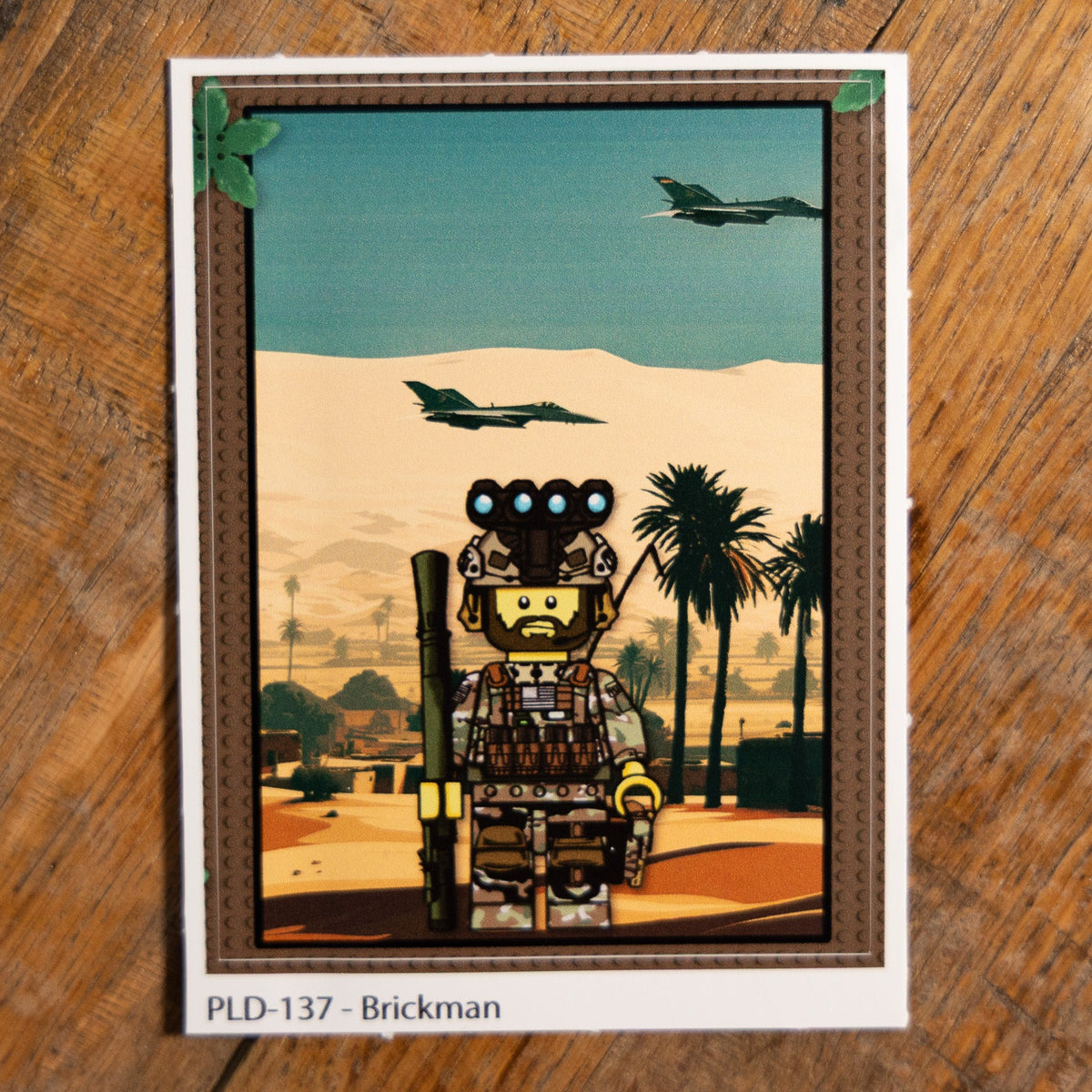 Brickman Sticker