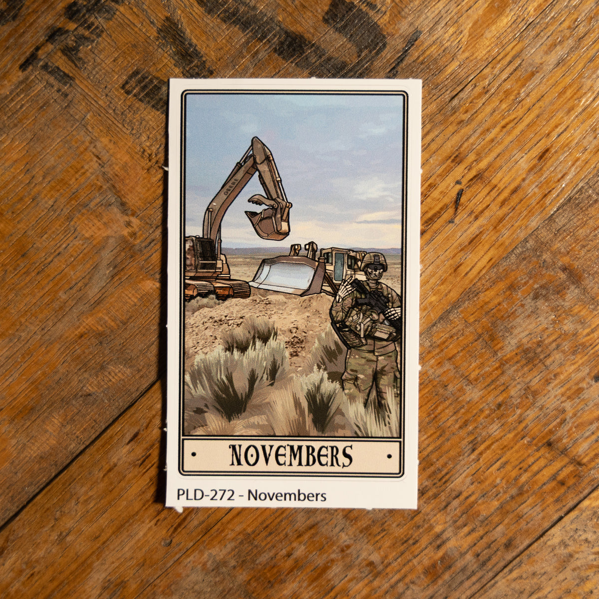 Novembers Sticker