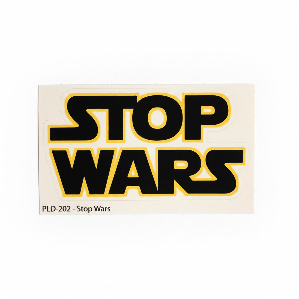 Stop Wars Sticker