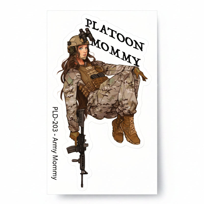 Army Mommy Sticker