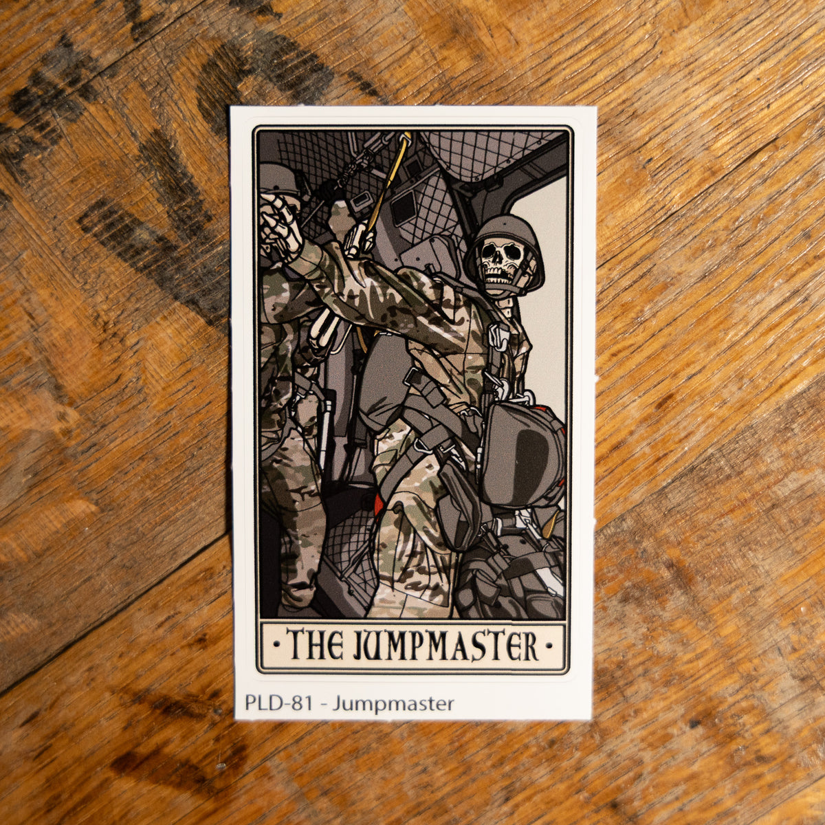 Jumpmaster Sticker