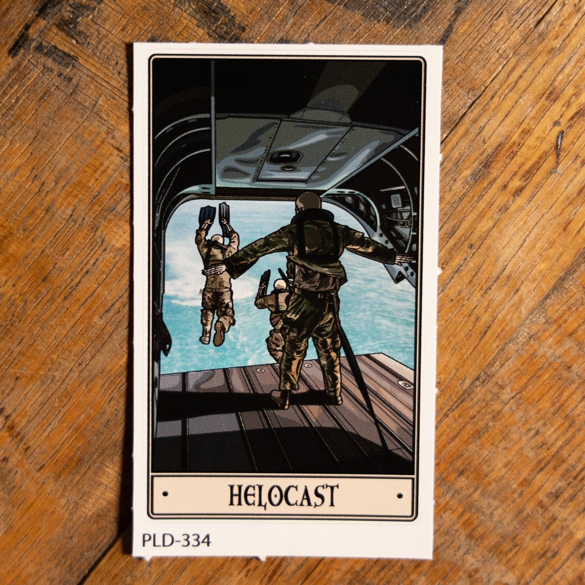 Helocast Sticker