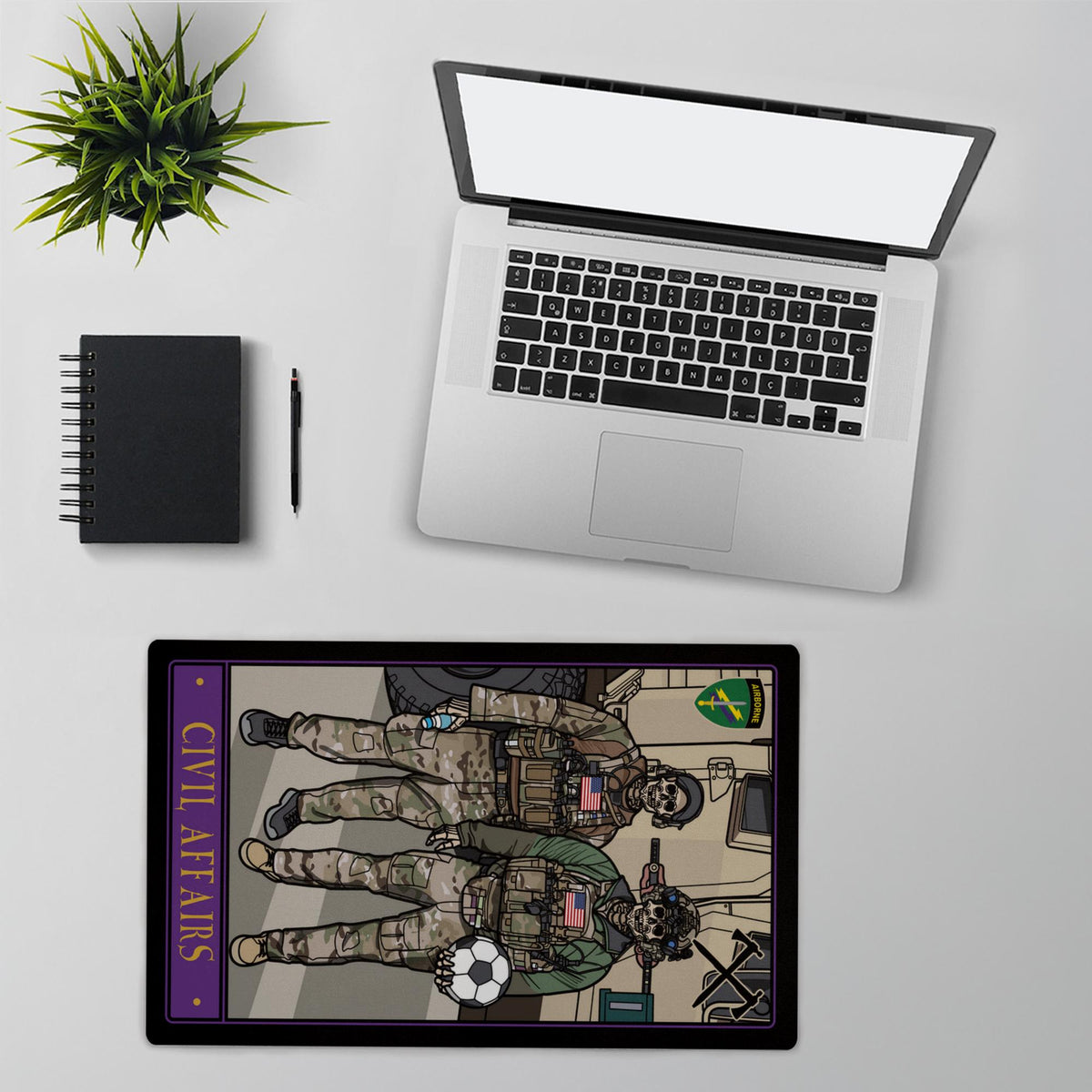 Civil Affairs Desk Mat